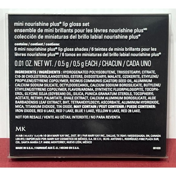 Mary Kay - Mini Nourishine Plus Lip Glass Set - Picture 10 of 12